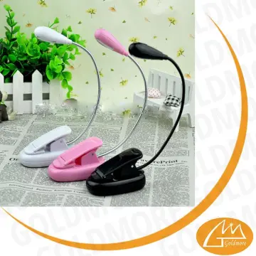 Pollution-free classic outlook clip rechargeable book reading light