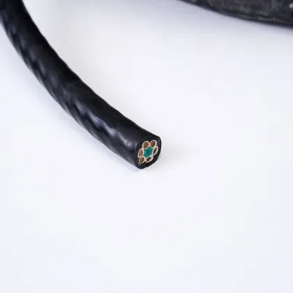 Black Towline Shielded Cable