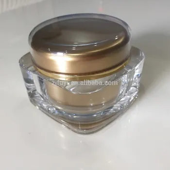 Square Acrylic Cosmetic Cream Jar