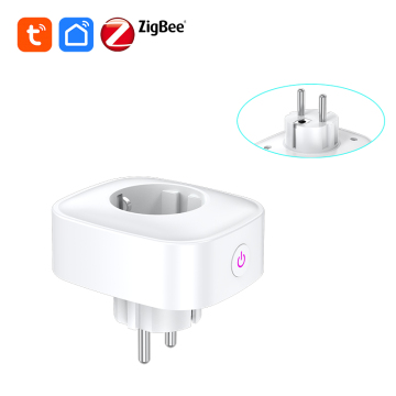 Smart Plug BSD63 EU - Tuya Zigbee Mesh with Energy Monitor, 16A/20A Support, OEM/ODM Custom PCB Assembly & RCM Switch Socket