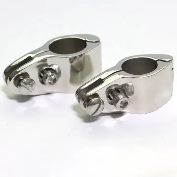Stainless Steel Cast 316 Pipe Clamp with Bolt - Safety Clamp for Yacht Accessories