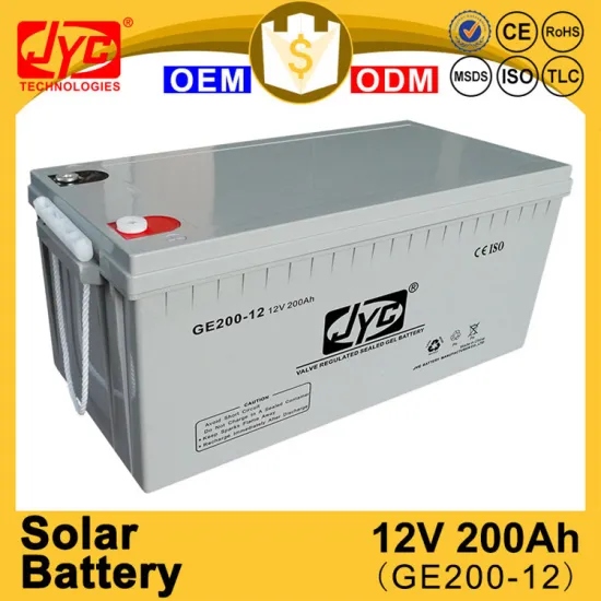 Gold supplier portable solar batteries 200ah 12v