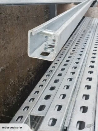 support system slotted steel c/u unistrut channel