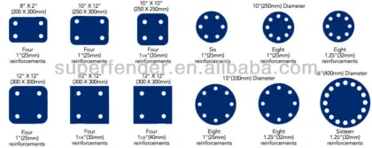 Plastic marine piles