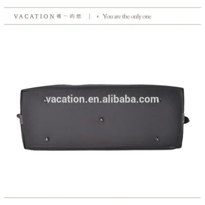 genuine leather men travel bag