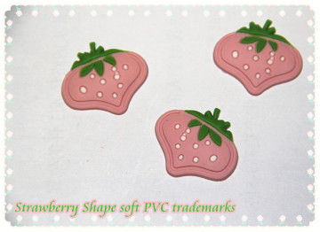 WD Lovely Strawberry Shape Soft PVC Trademarks
