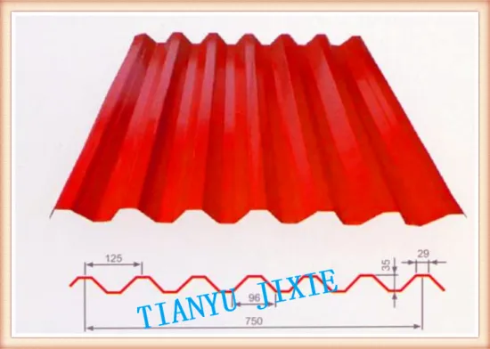 corrugated roof tile making machine line sheet macking machine