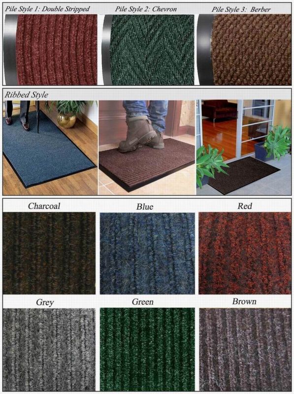 Double Stripped PVC Entrance Mat