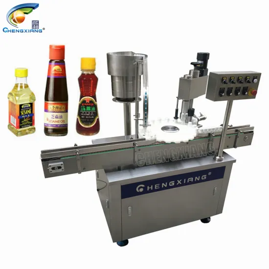 Automatic Bottle Capping Machine for Syrup, Wine, and Sauce Containers