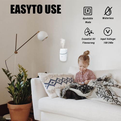 Wall plug in diffuser for home