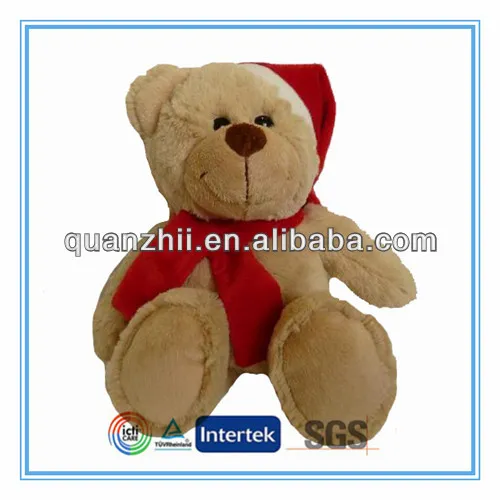 Christmas teddy bear soft plush toy