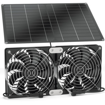 Portable Rechargeable Solar-Powered Outdoor Camping Fan