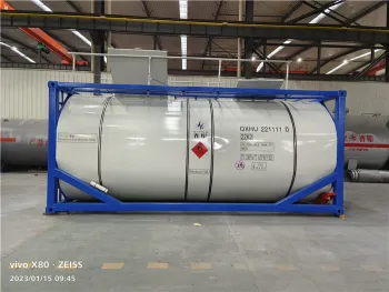 20ft T11 25m3 Crude Oil Tank Container