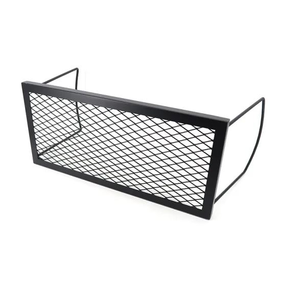 Outdoor Camping Fire Pit: Heavy Duty X-Marks Grill Grates and BBQ Grid for Campfire Cooking