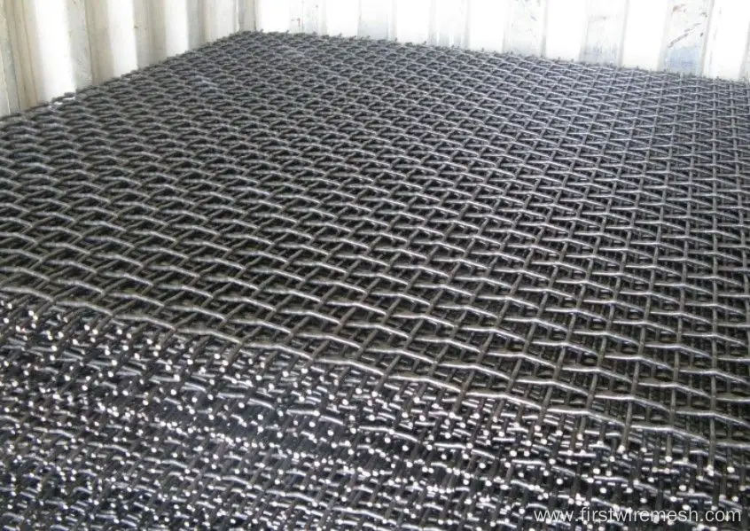 stainless steel crimped wire netting