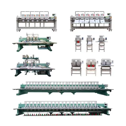 CBL Single Head Flat Mix Tuft Embroidery Machine