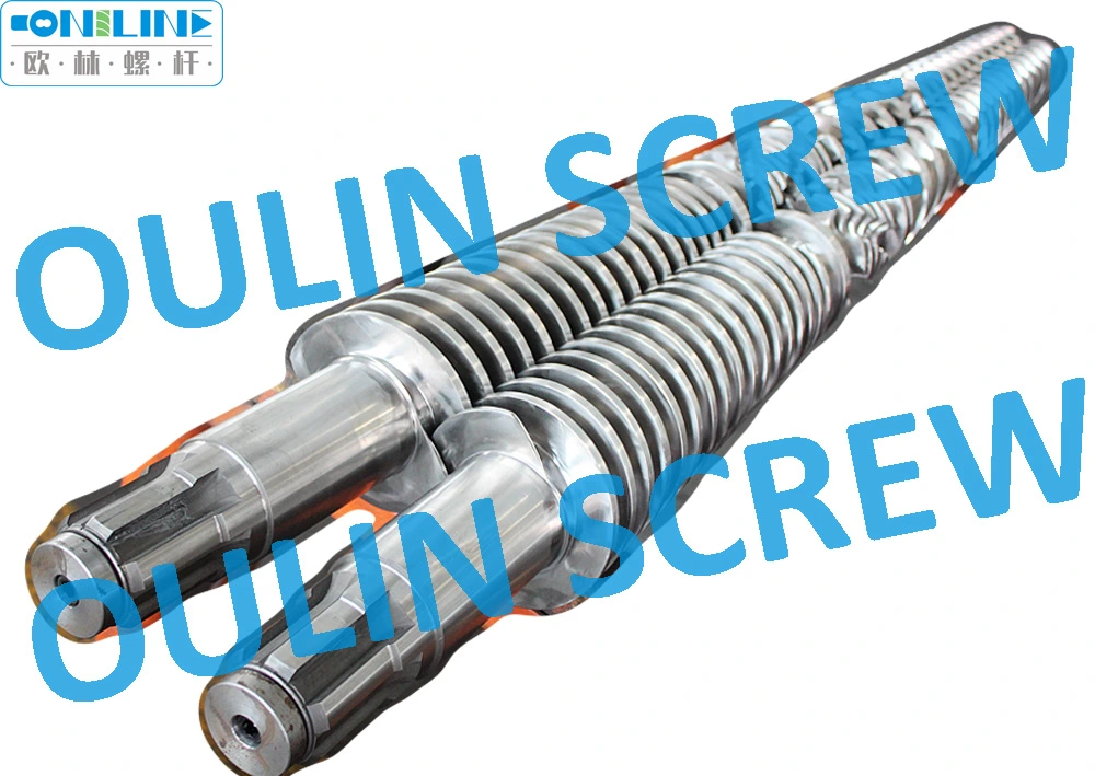 Bimetallic Quality Jwell 55/120 Twin Conical Screw and Barrel