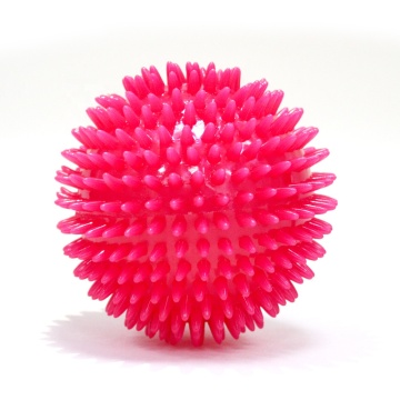 Squeaky Ball Dog Teeth Grinding Cleaning Funny Voice Activated Dog Soft Spike Ball Toys11cm