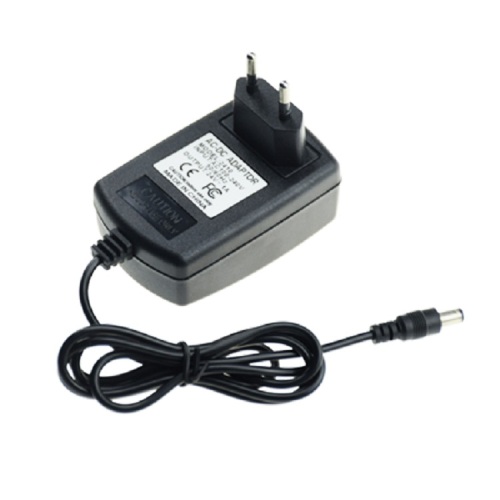 EU Plug Power Adapter 24V-1A-24W väggmonterad laddare