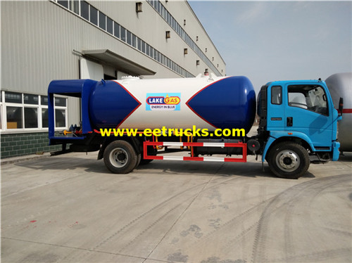 Sinotruk 15 CBM LPG Dispensing Tankers