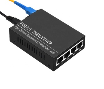 Media Converter: FCTEL 2-Channel Gigabit Ethernet to Optical Fiber for Distances Up to 1000m