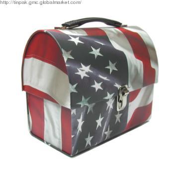 200x115x168mm metal lunch box