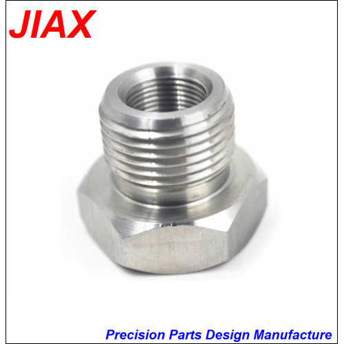 Oil Filter Adapter 1/2-28 to 3/4-16 SS304 fuel filter adapter connector Manufactory