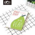 Fruit personnalisé A5 Vertical Spiral Bobined Notebook Diary HardCover