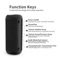 Portable Wireless Bluetooth Speaker with Built-in-Mic