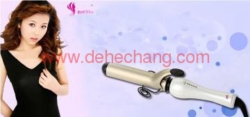 Styling your hair, curling the hair with irons