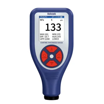 Professional Digital Coating Thickness Gauge NT-2S for Measuring Paint on Both Ferrous and Non-Ferrous Surfaces