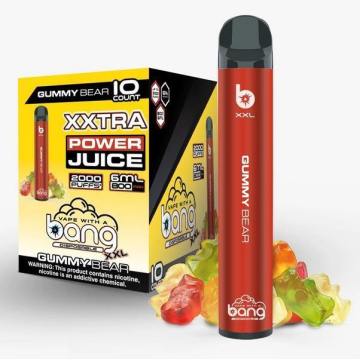 E-Cigarettes Bang XXL 2000 Puffs Disposable Vape