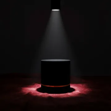 Customized Circular Paper Tube Cosmetic Velvet Gift Box