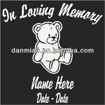 Cute and charming clear vinyl sticker