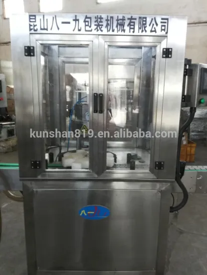 vaccume capping machine for glass bottles