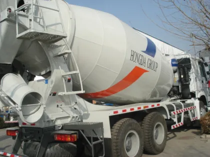 concrete mixing truck