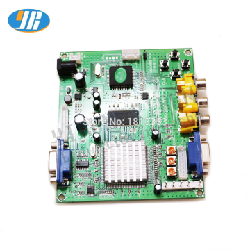RGB/CGA/EGA/YUV ไปยัง VGA Converter Board - HD Video Converter Board