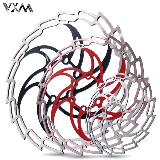 VXM Super-light Bicycle Hydraulic Disc Brake Rotors MTB Road Racing Bike Brake Disc Rotor 160mm 180MM 44mm 6 Bolts Bicycle Parts