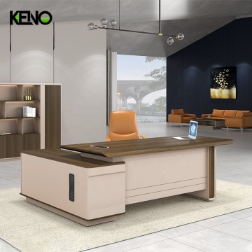 Luxury MDF Organizer Desk with PVC Lamination - Fabricado En China