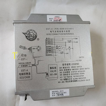 módulo de caixa de computador ECU