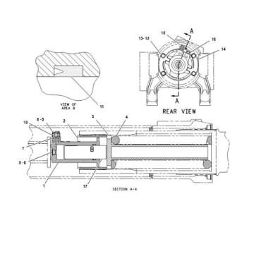 TRACKADJUSTER&RECOILGP D7R 108-1812