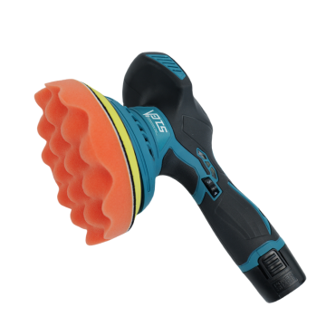 Tampone cordless da 12 V con bacchette di schiuma di lana scambiabile e batteria ricaricabile al litio