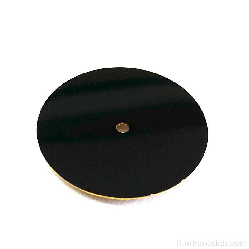 Black Blank Enamel Dial per orologio