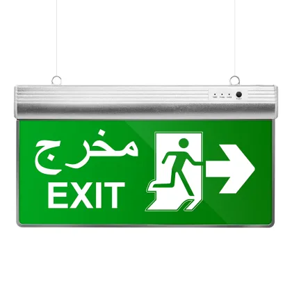 Customized High Quality LED Emergency Exit Indicator Light with Factory Outlet