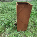 Planteurs longs de Corten Steel bon marché