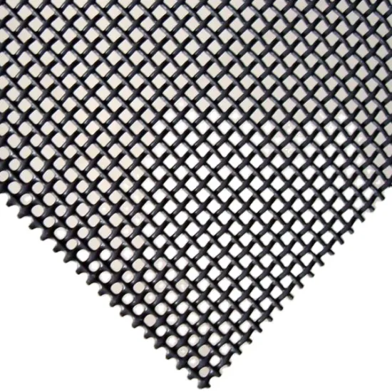 304/316 Stainless Steel Black Powder Coated Security Wire Mesh Screen