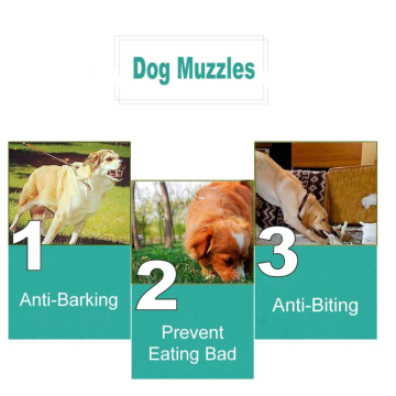 Anti-Barking Dog Muzzle Mouth Cover