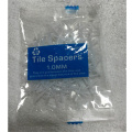 Plastic tile leveling device