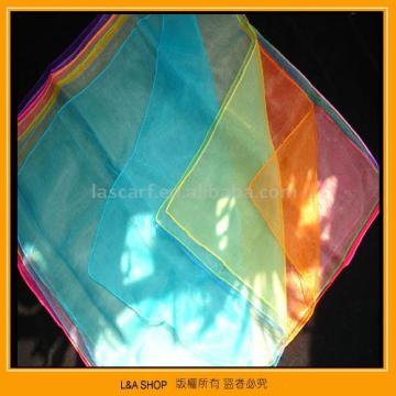 nylon scarf with colorful style