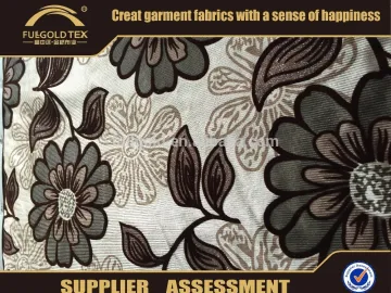 2015 printed cotton upholstery flocking sofa fabric hometex
